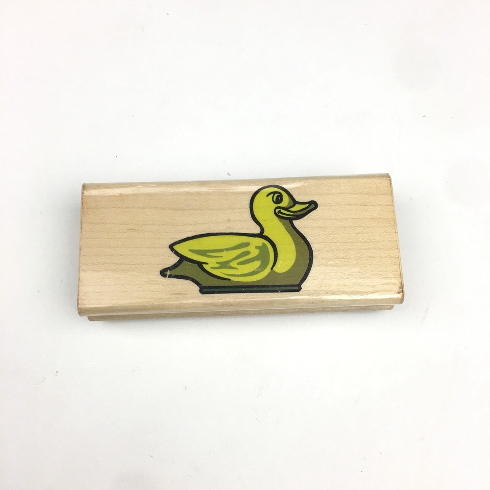 Canadian Maple Collections Duck Bird Rubber Stamp Card Making Scrapbooking‎